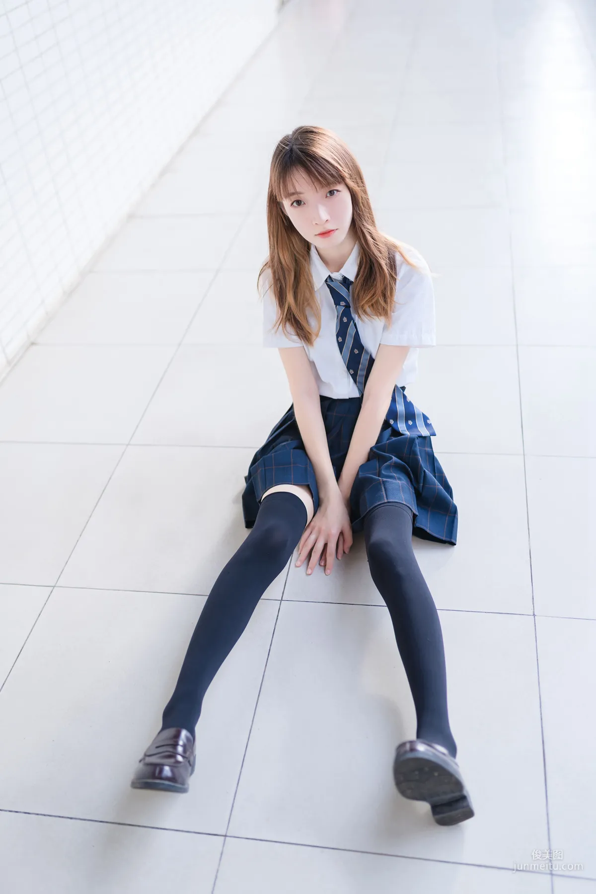 [风之领域] NO.070 午后阳光下的黑丝学妹 写真集15