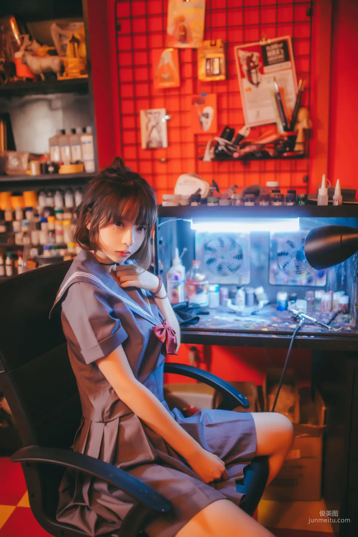 疯猫ss《被囚禁的少女》 [萝莉COS] 写真集6