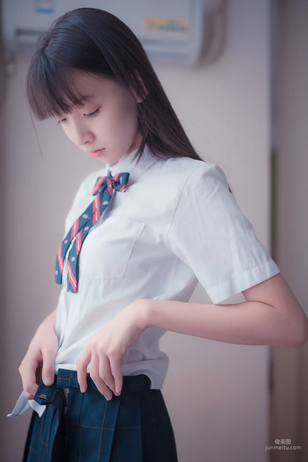 [風之領域] NO.004 鄰家白絲清新女孩 寫真集 13