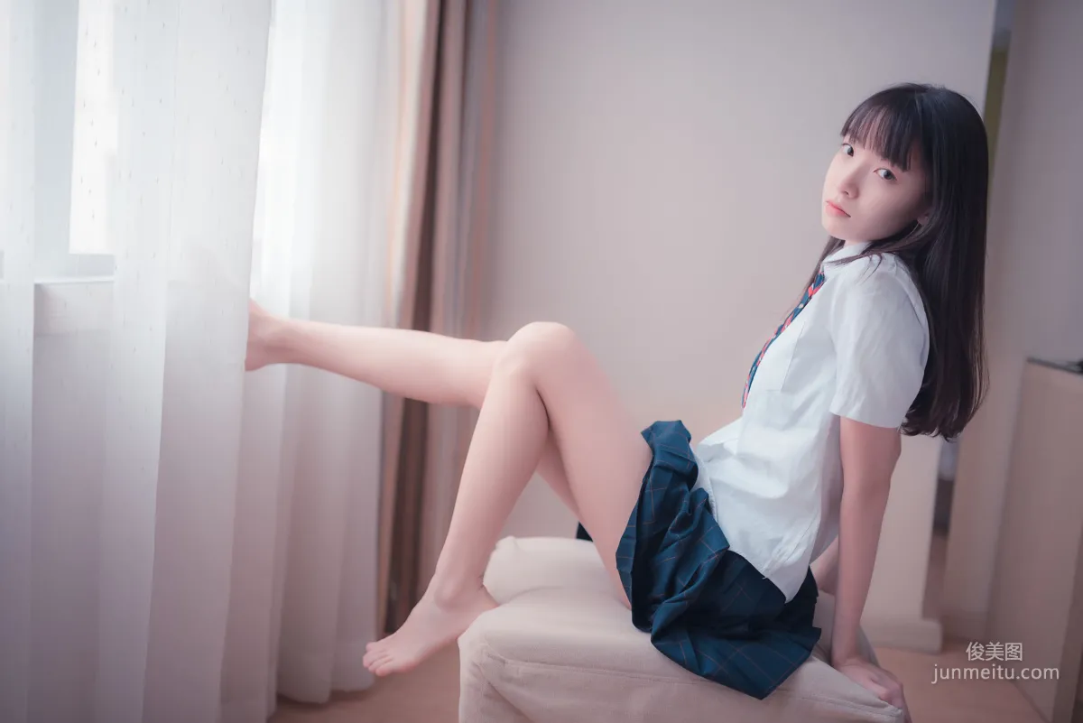 [風之領域] NO.004 鄰家白絲清新女孩 寫真集 45