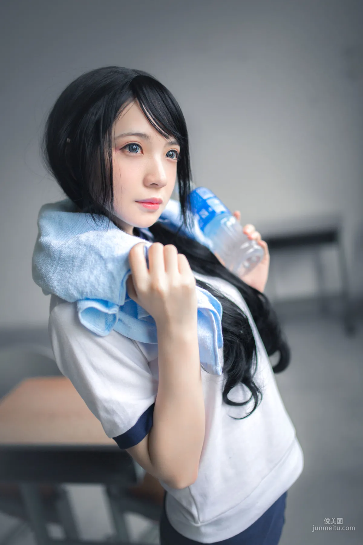 瘋貓ss《體操服白絲》 [蘿莉COS] 寫真集 46
