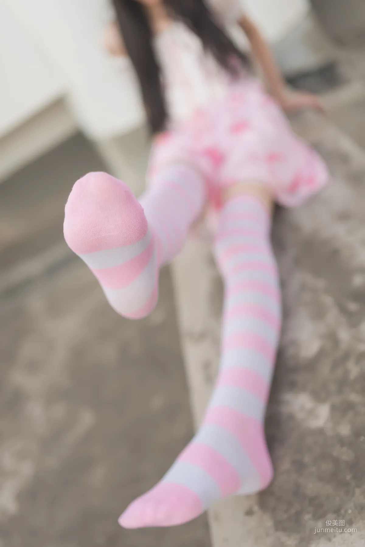 [风之领域] NO.035 粉嫩条纹小可爱 写真集18