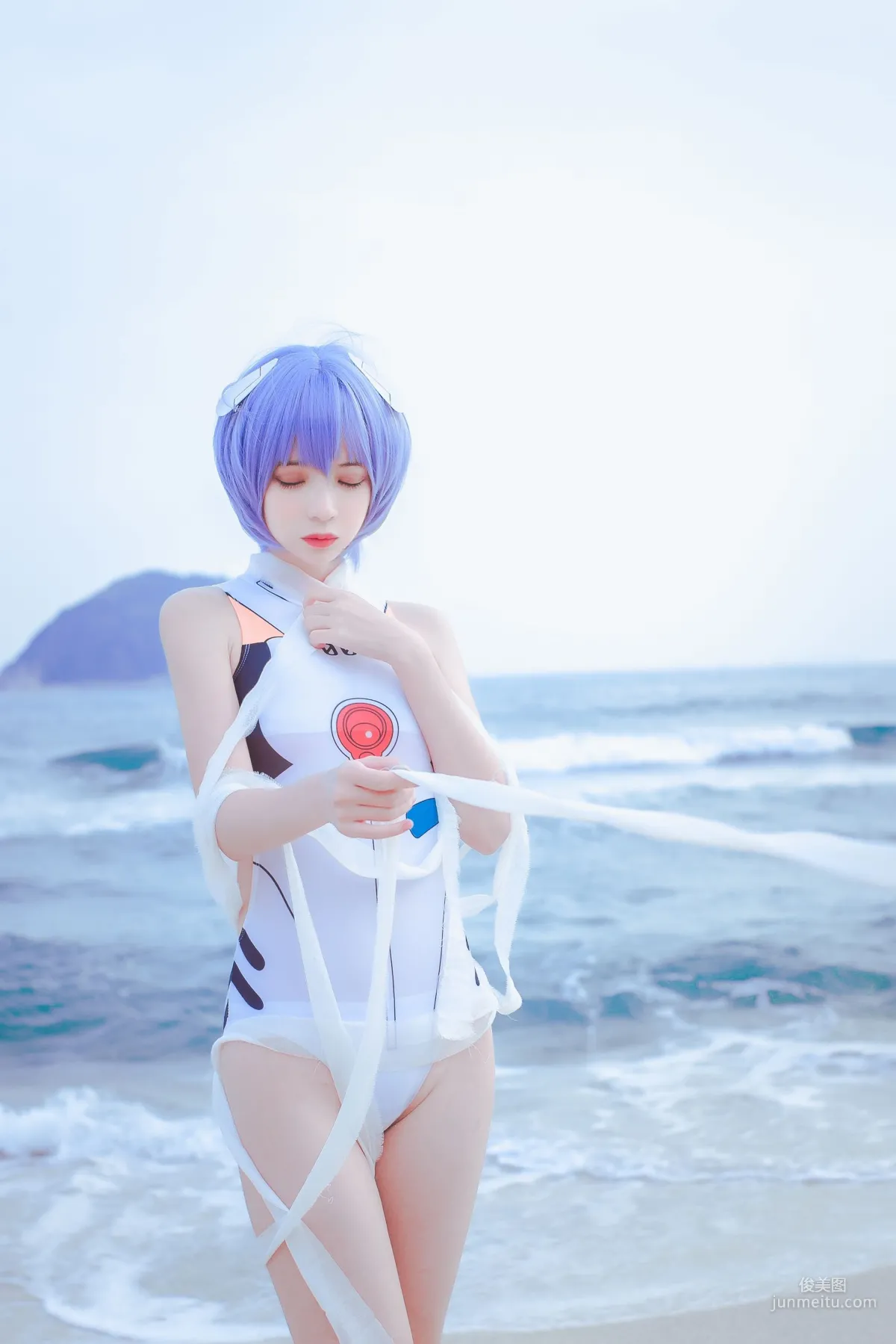 疯猫ss《泳装凌波女神》 [萝莉COS] 写真集7