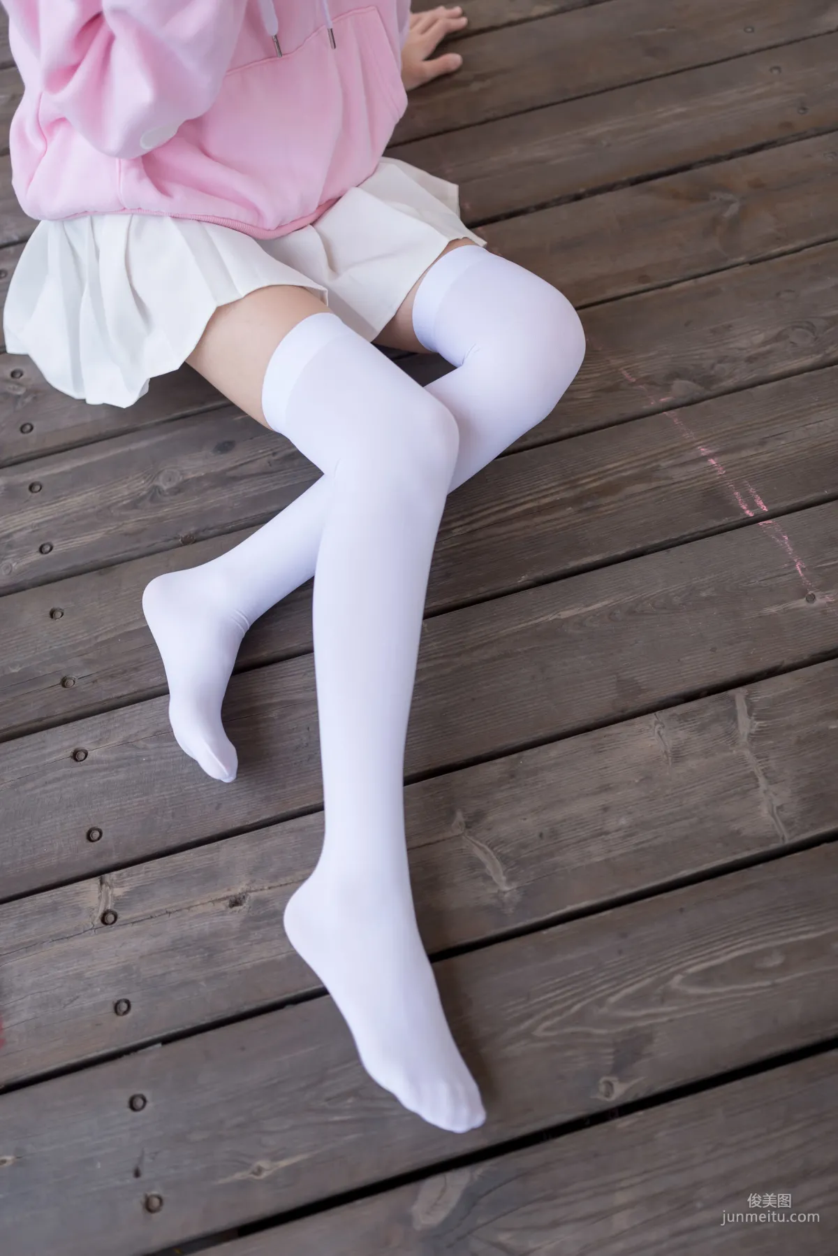 [风之领域] NO.001 白丝超短裙 写真集22