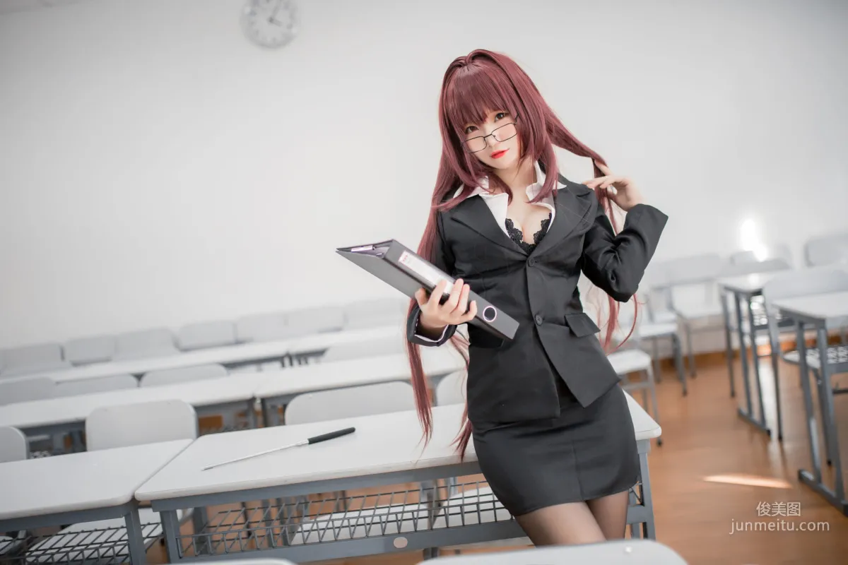 Yoko宅夏《斯卡哈教師》 [蘿莉COS] 寫真集 5