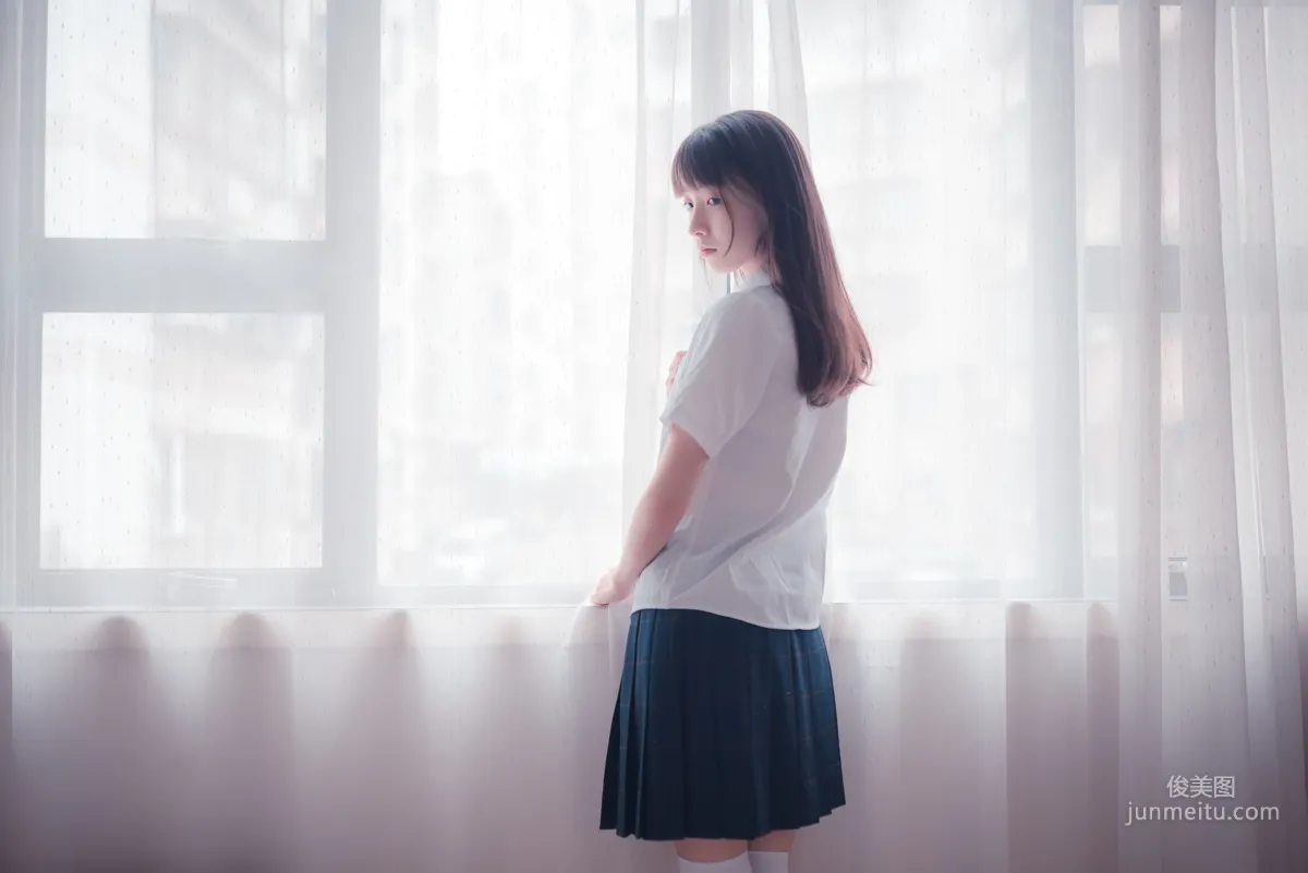 [風之領域] NO.004 鄰家白絲清新女孩 寫真集 20