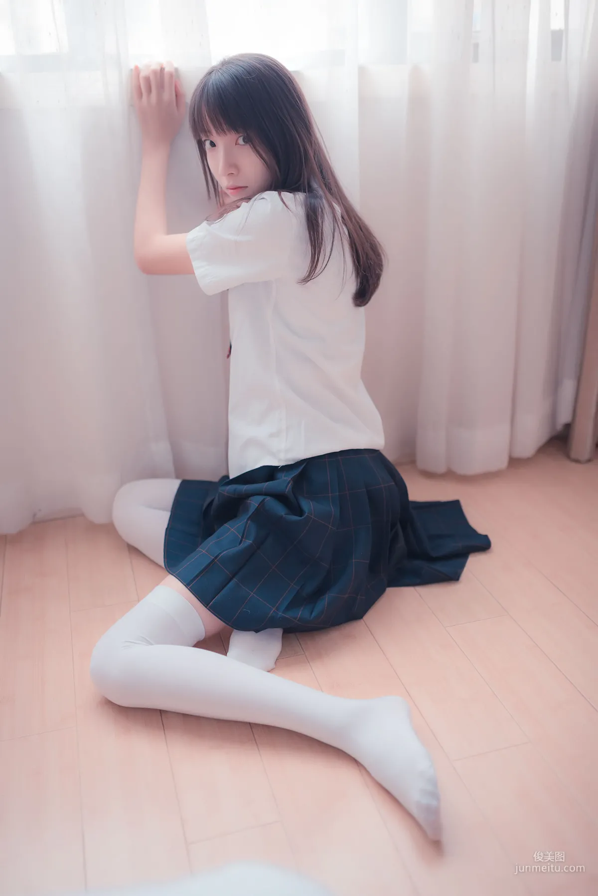 [風之領域] NO.004 鄰家白絲清新女孩 寫真集 10