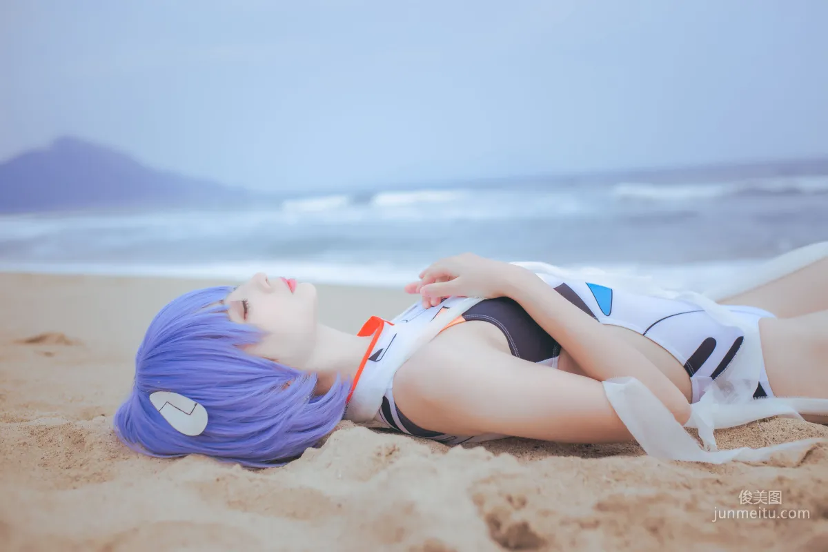 疯猫ss《泳装凌波女神》 [萝莉COS] 写真集23