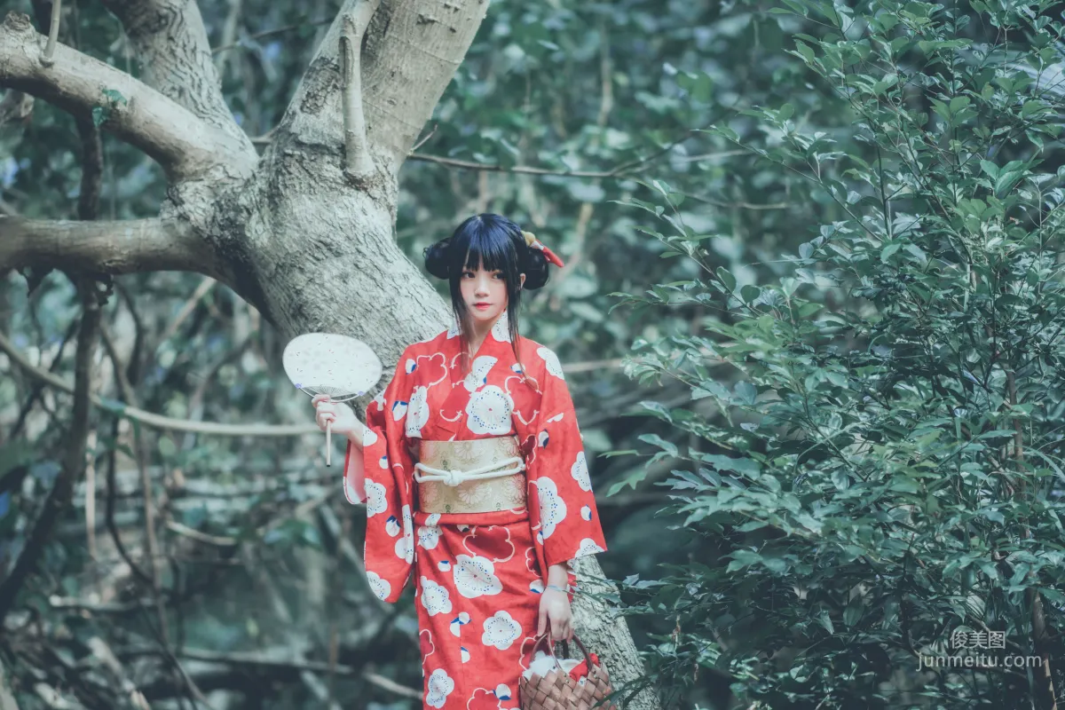 桜桃喵《夏日祭》 [蘿莉COS] 寫真集 52
