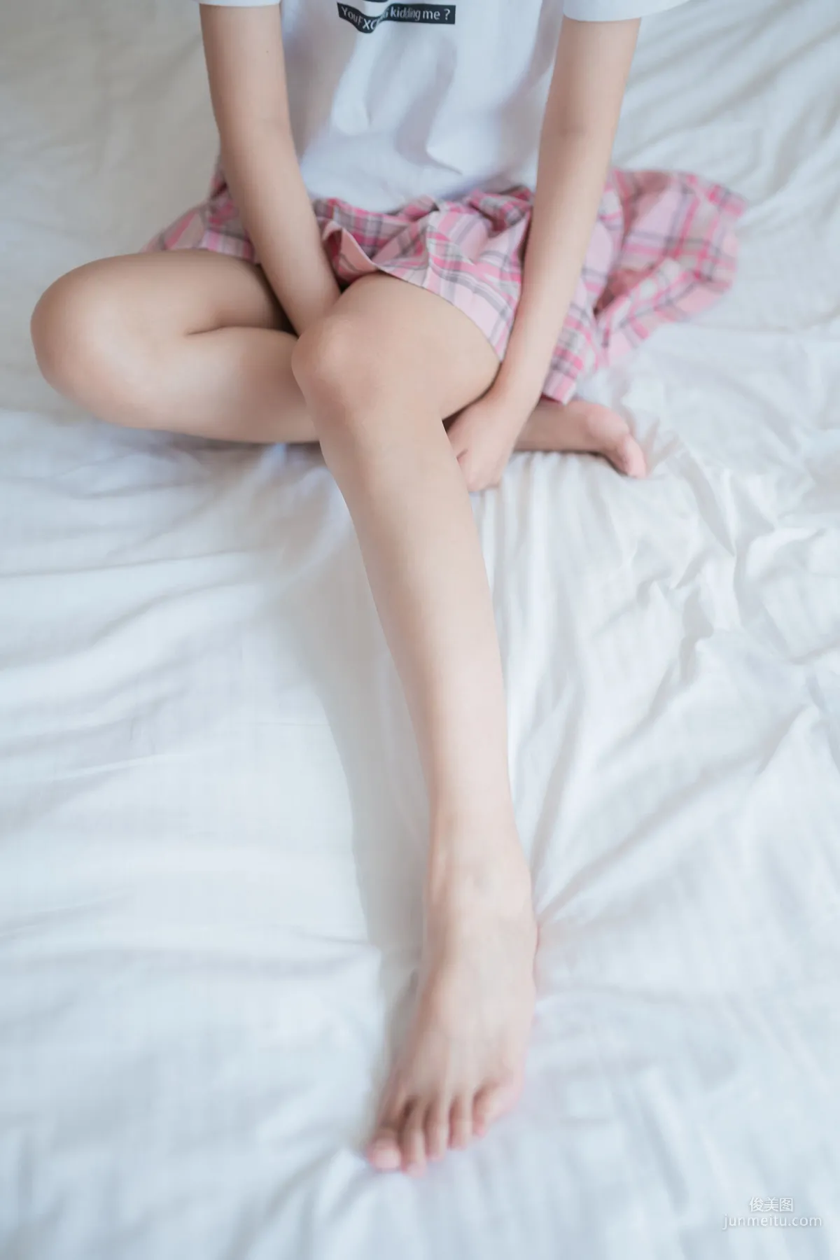[风之领域] NO.066 超美气质格子裙少女 写真集45