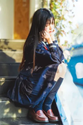 桜桃喵《(小少女)黑色水手服》 [蘿莉COS] 寫真集