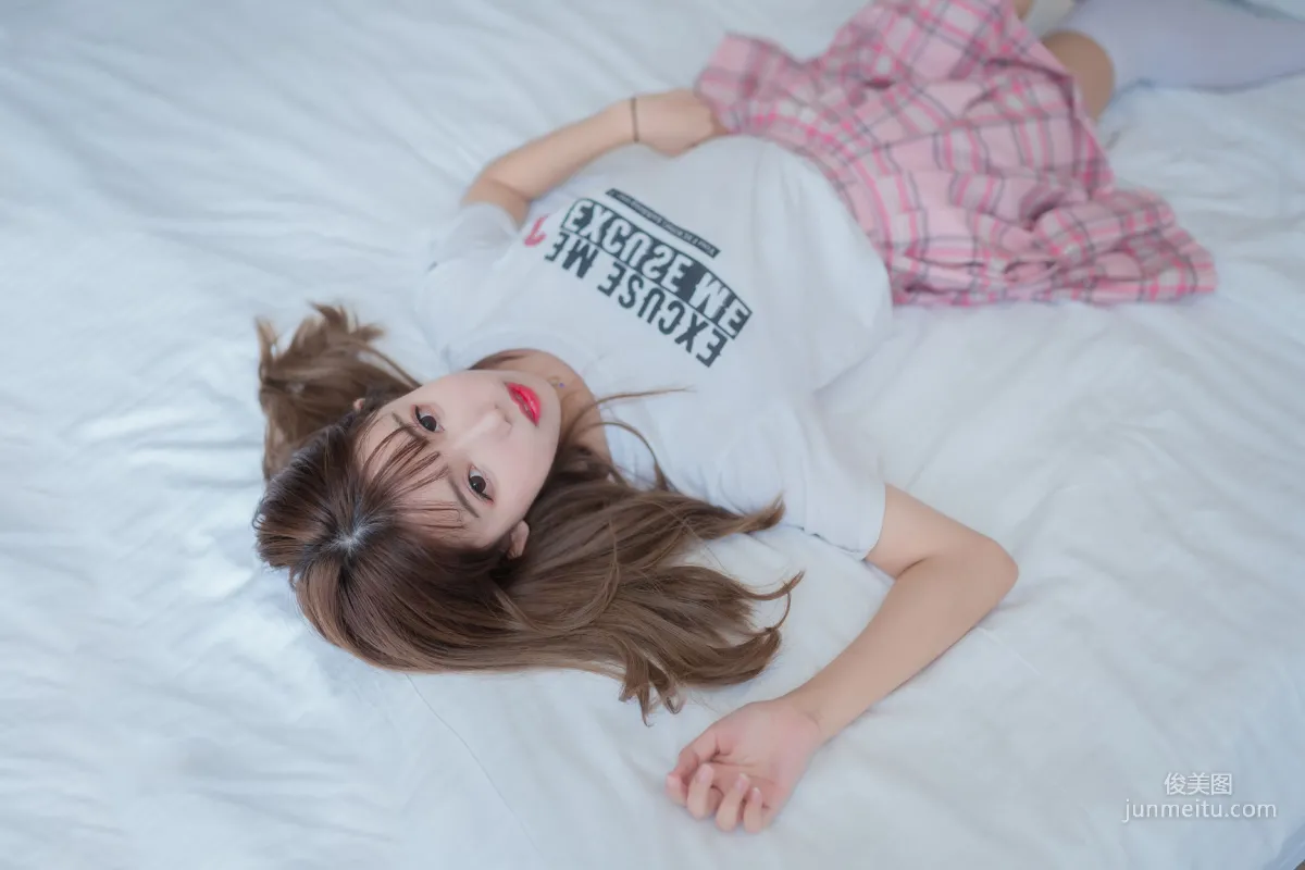 [风之领域] NO.066 超美气质格子裙少女 写真集10