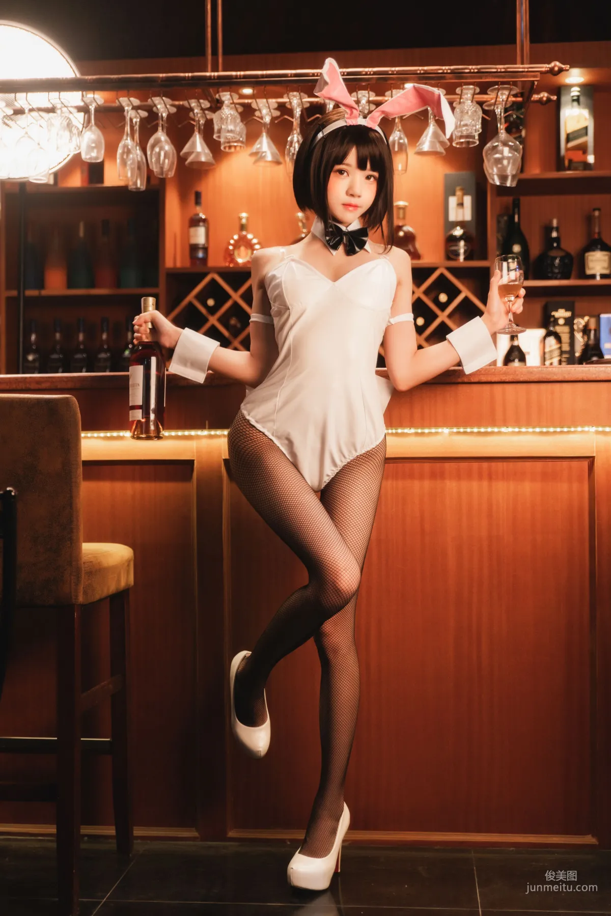 桜桃喵《(加藤惠)兔女郎》 [蘿莉COS] 寫真集 14