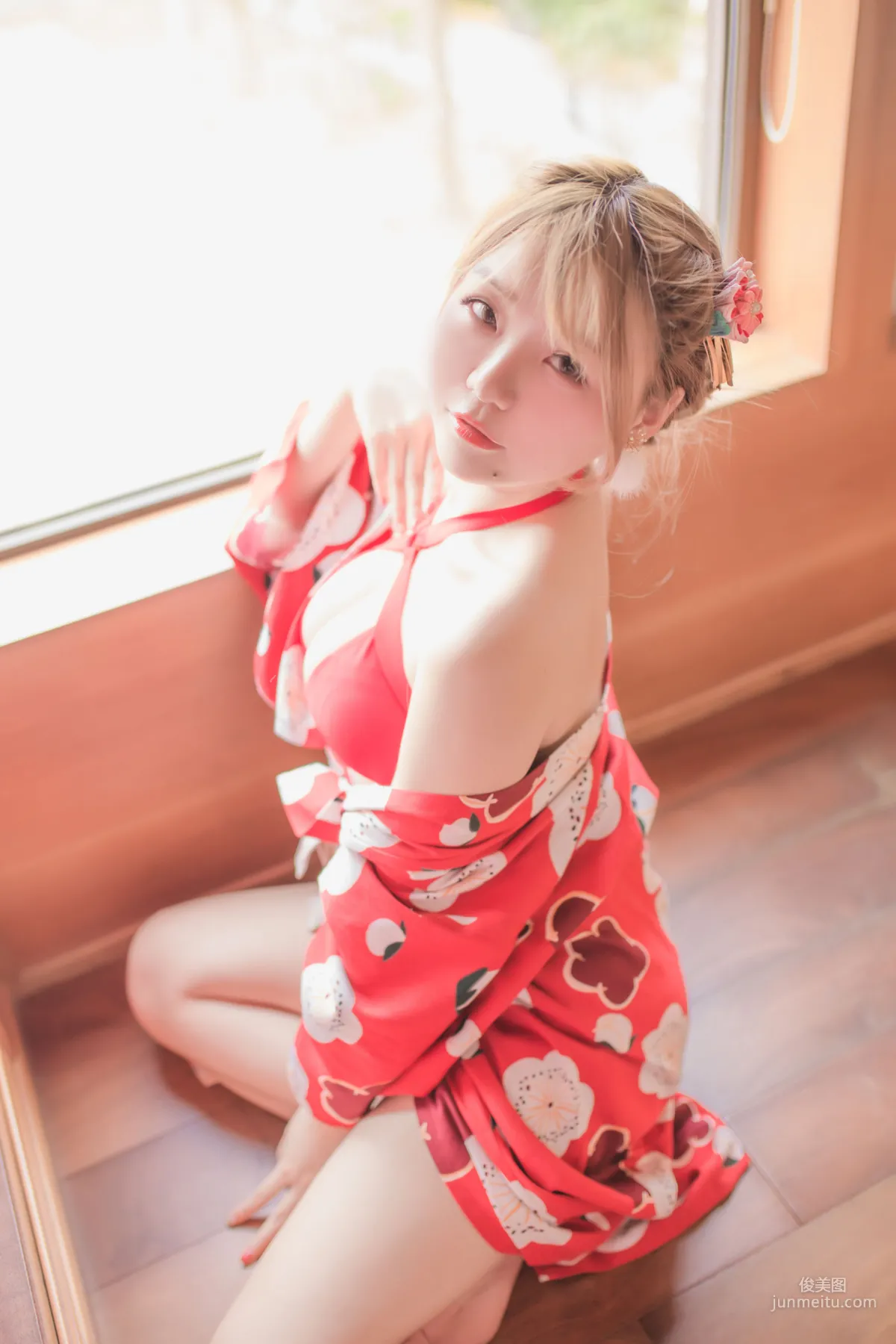 Yoko宅夏《妹湯物語(和服)》 [蘿莉COS] 寫真集 35