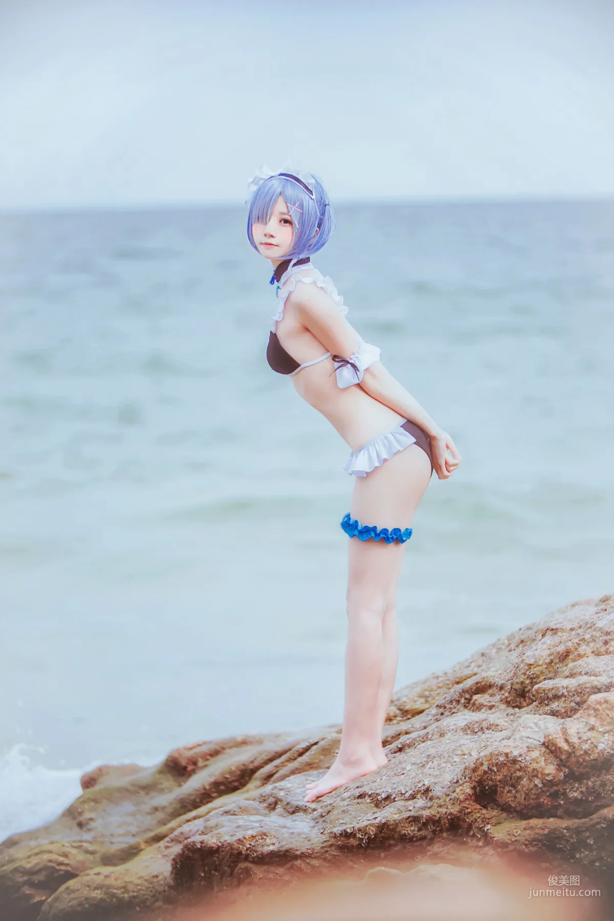 桜桃喵《蕾姆COS》 [蘿莉COS] 寫真集 39