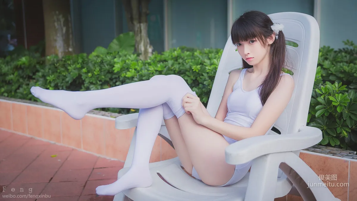 [风之领域] NO.053 双马尾少女 写真集24