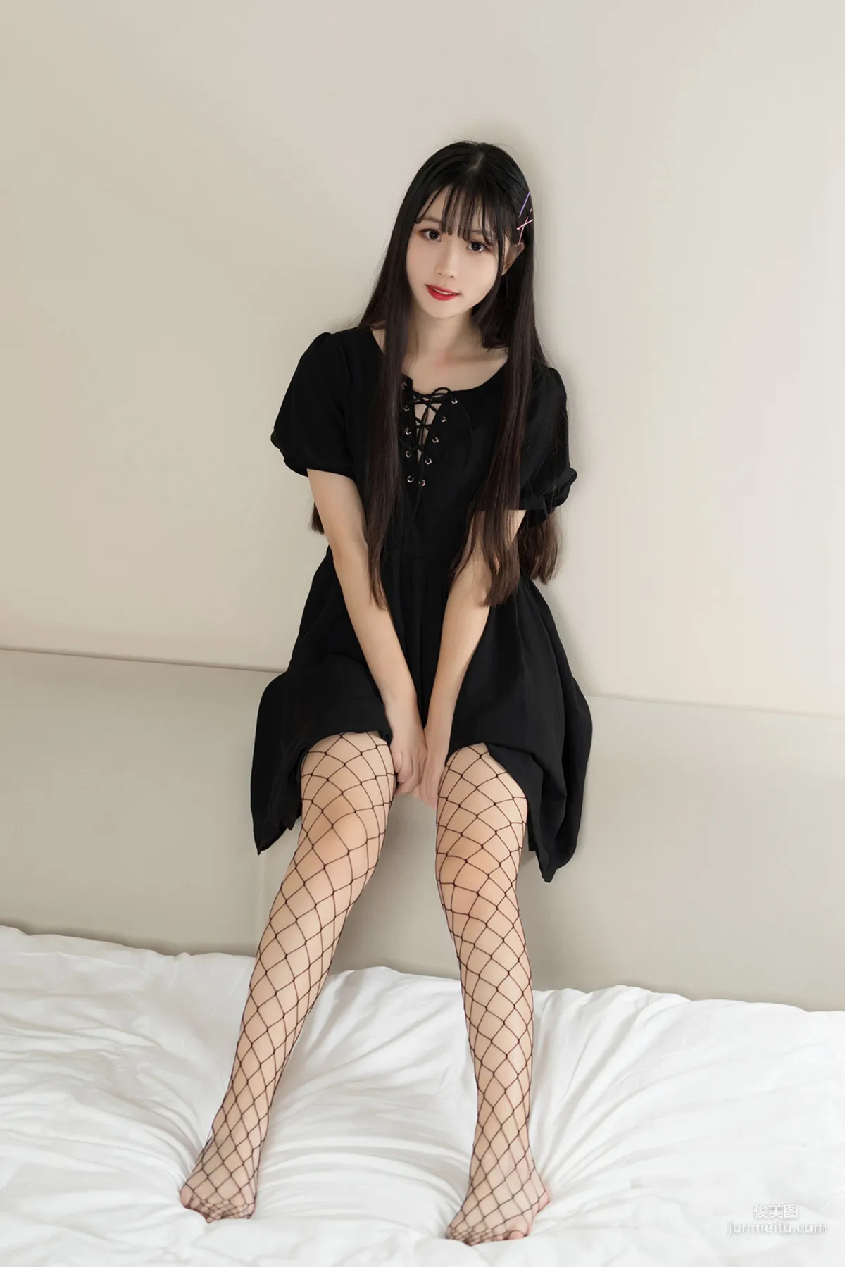 [风之领域] NO.116 黑网袜少女 写真集2
