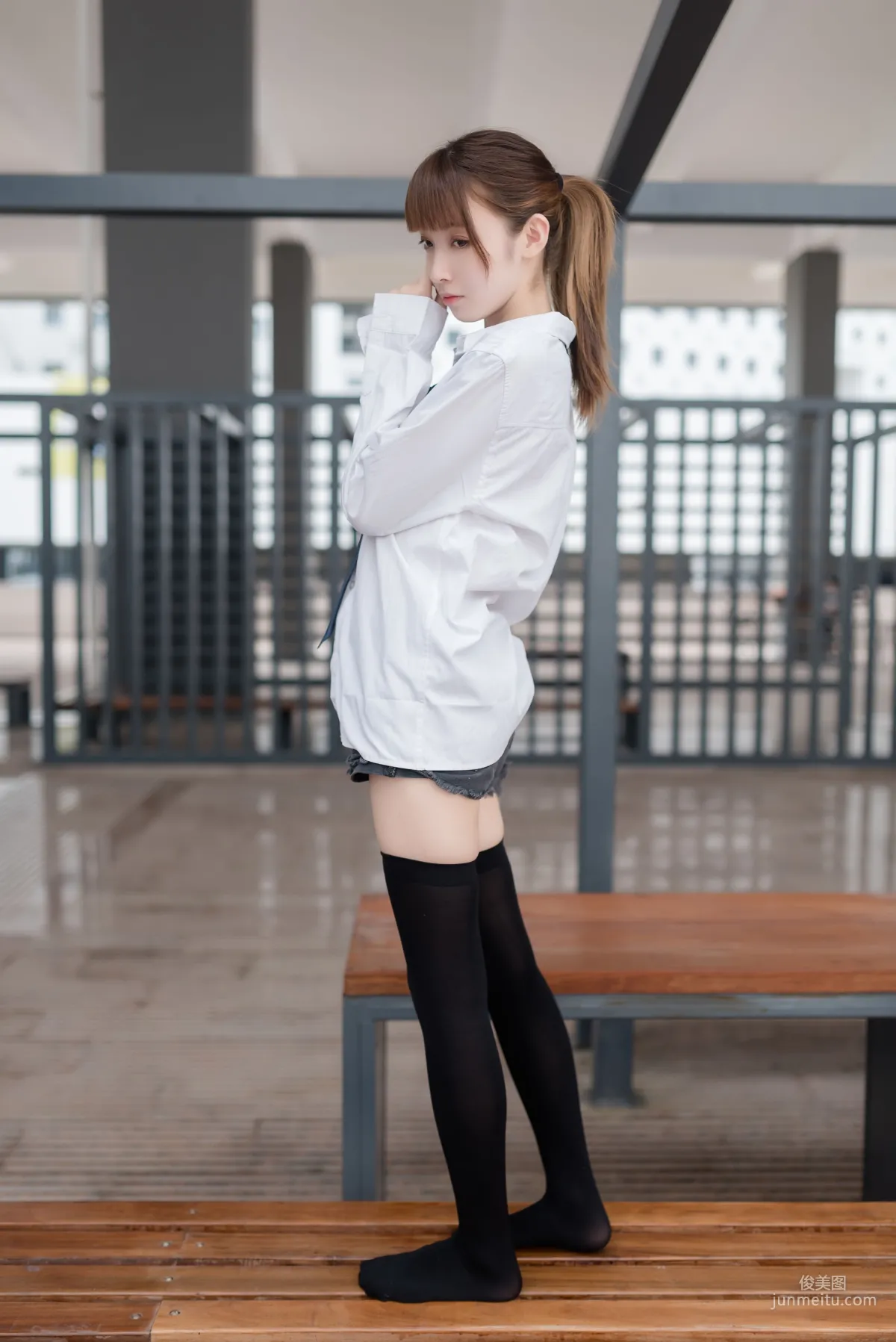[風之領域] NO.039 白襯衫黑絲美腿 寫真集 34