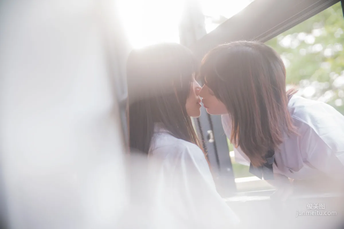 桜桃喵&疯猫ss《JK百合》 [萝莉COS] 写真集13