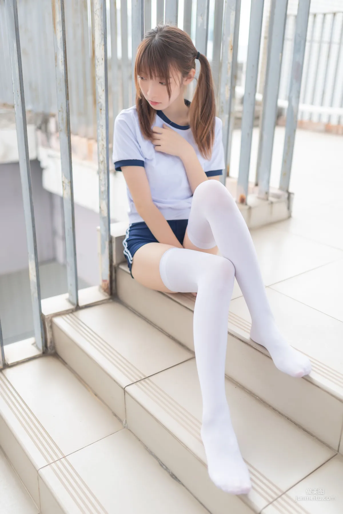 [风之领域] NO.045 清新体操服白丝女孩 写真集39