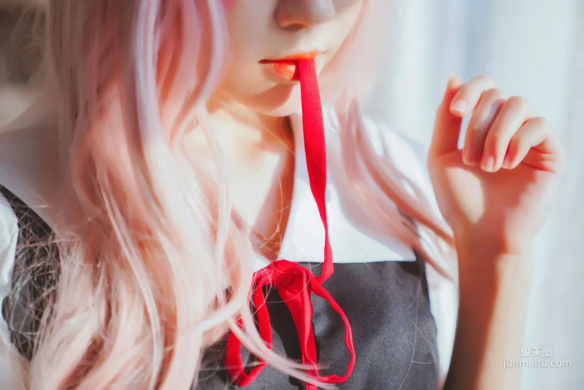 桜桃喵《藤原千花》 [蘿莉COS] 寫真集 46