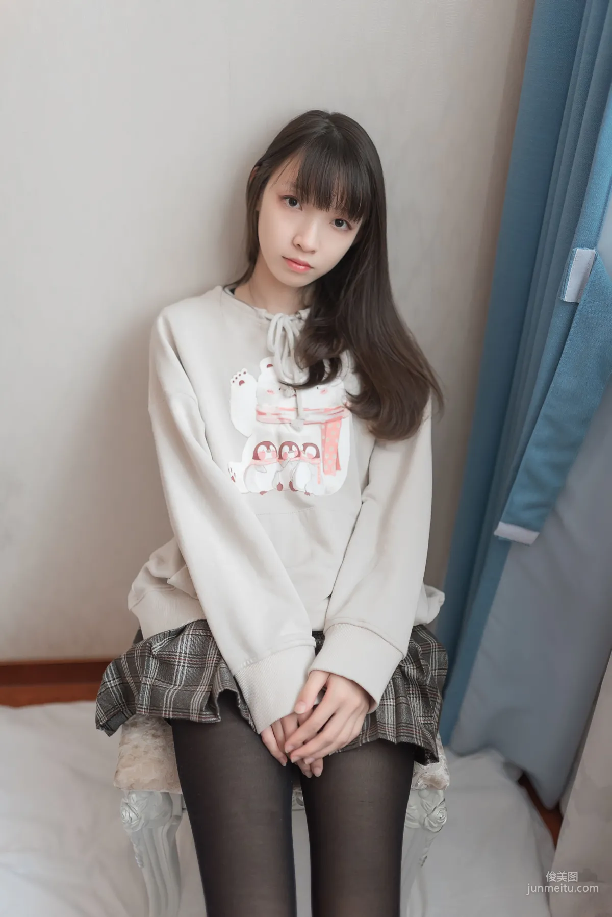 [風之領域] NO.005 鄰家黑絲清新女孩 寫真集 46