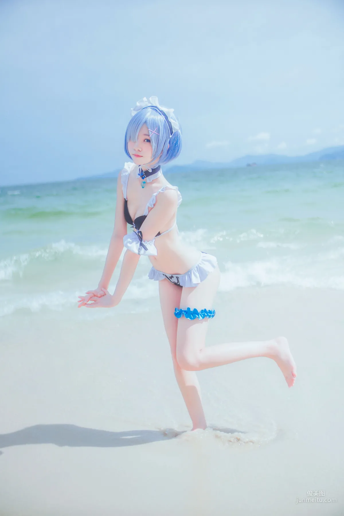 桜桃喵《蕾姆COS》 [萝莉COS] 写真集1