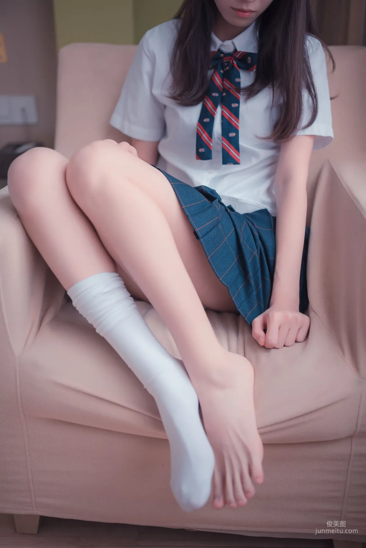 [風之領域] NO.004 鄰家白絲清新女孩 寫真集 42