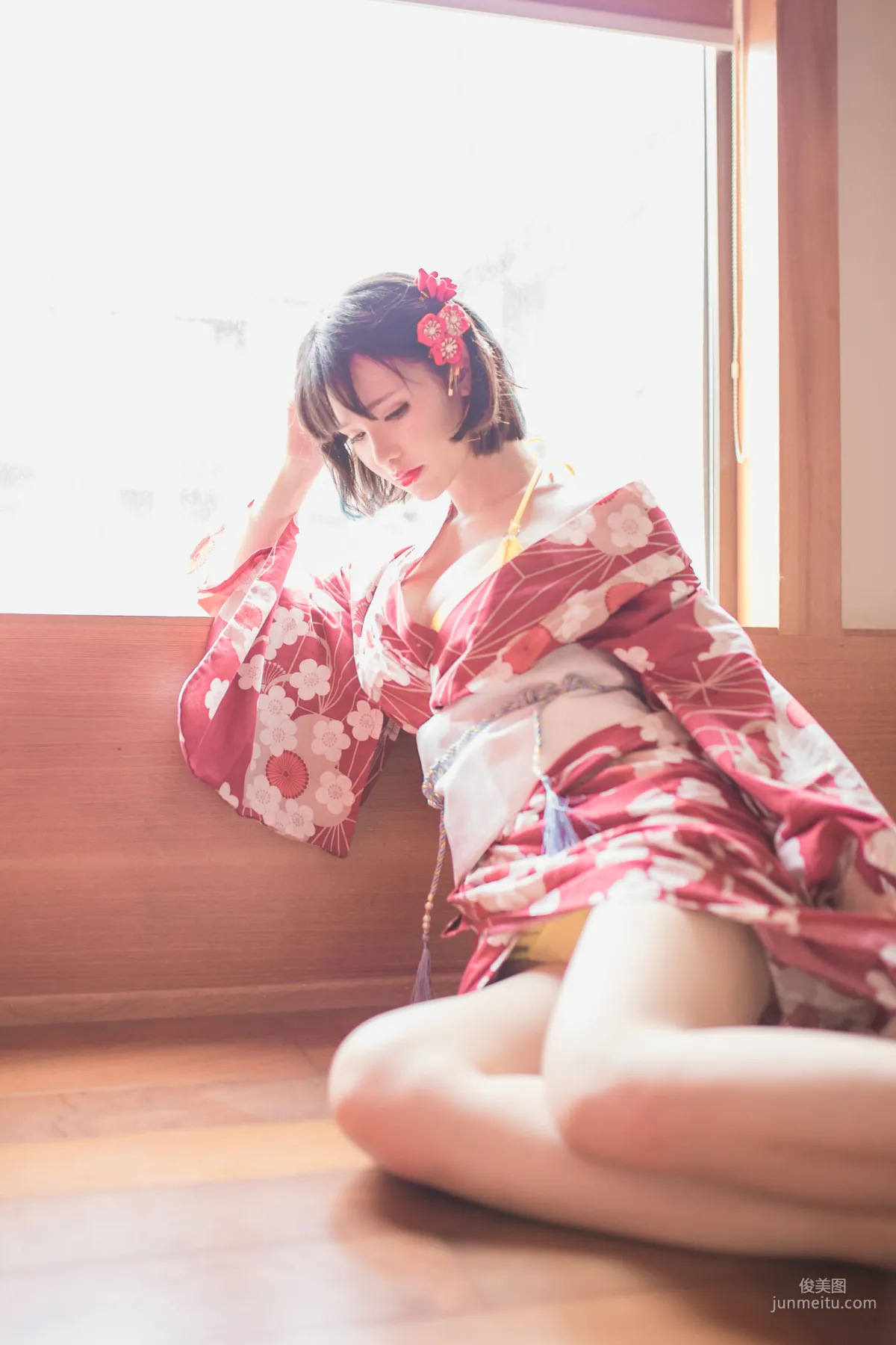 Yoko宅夏《妹汤物语(和服)》 [萝莉COS] 写真集1