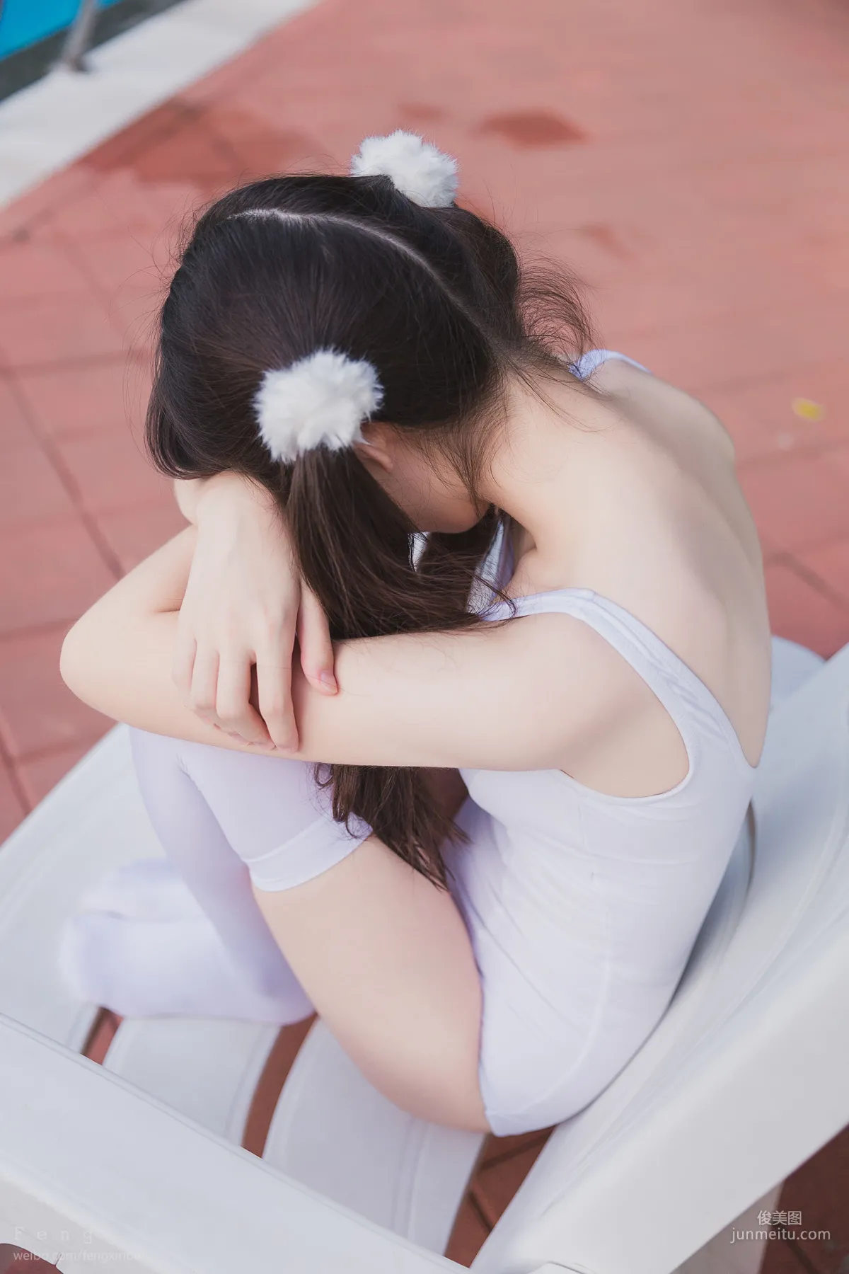[风之领域] NO.053 双马尾少女 写真集27