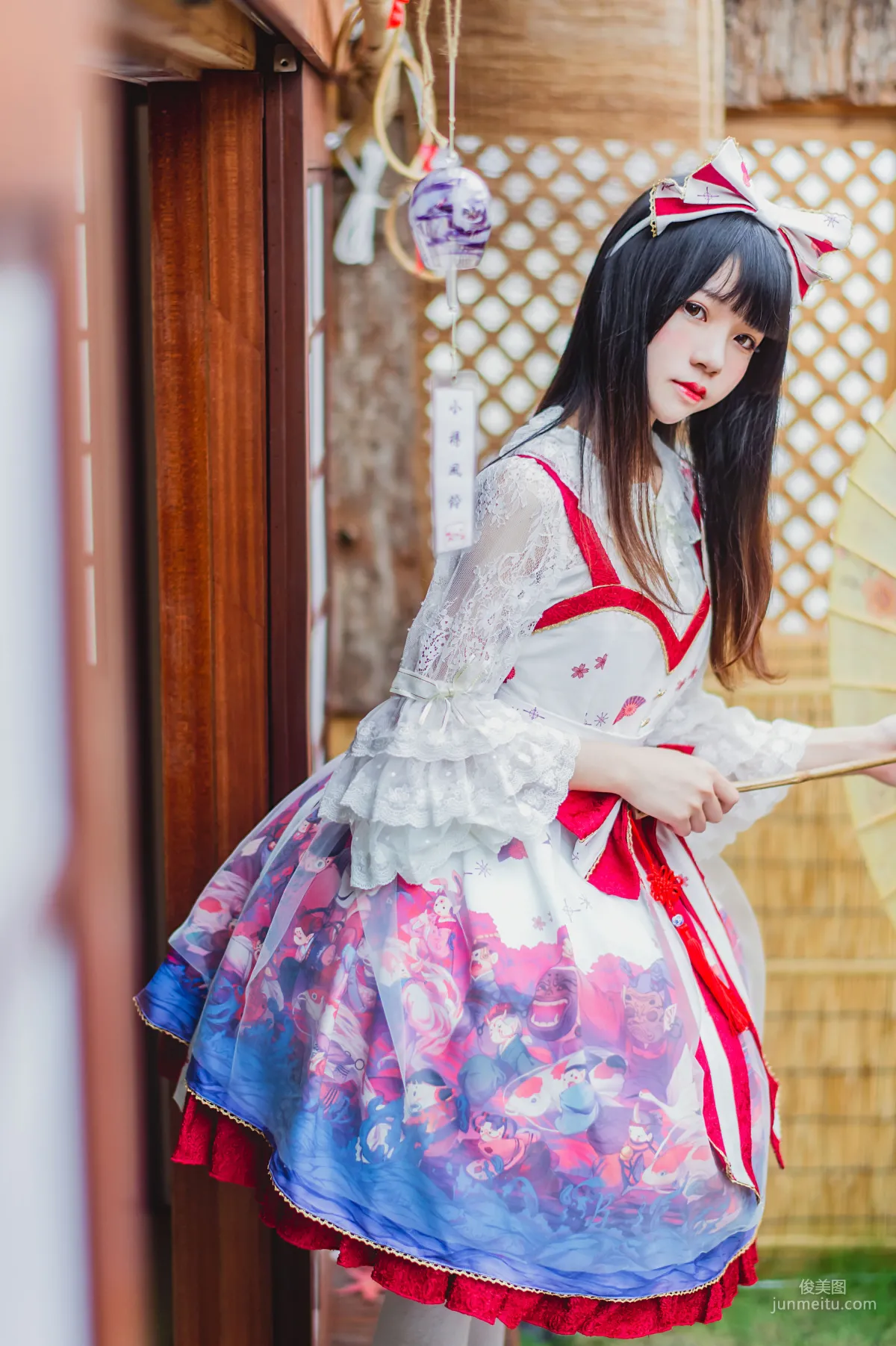 桜桃喵《和風lolita》 [蘿莉COS] 寫真集 15