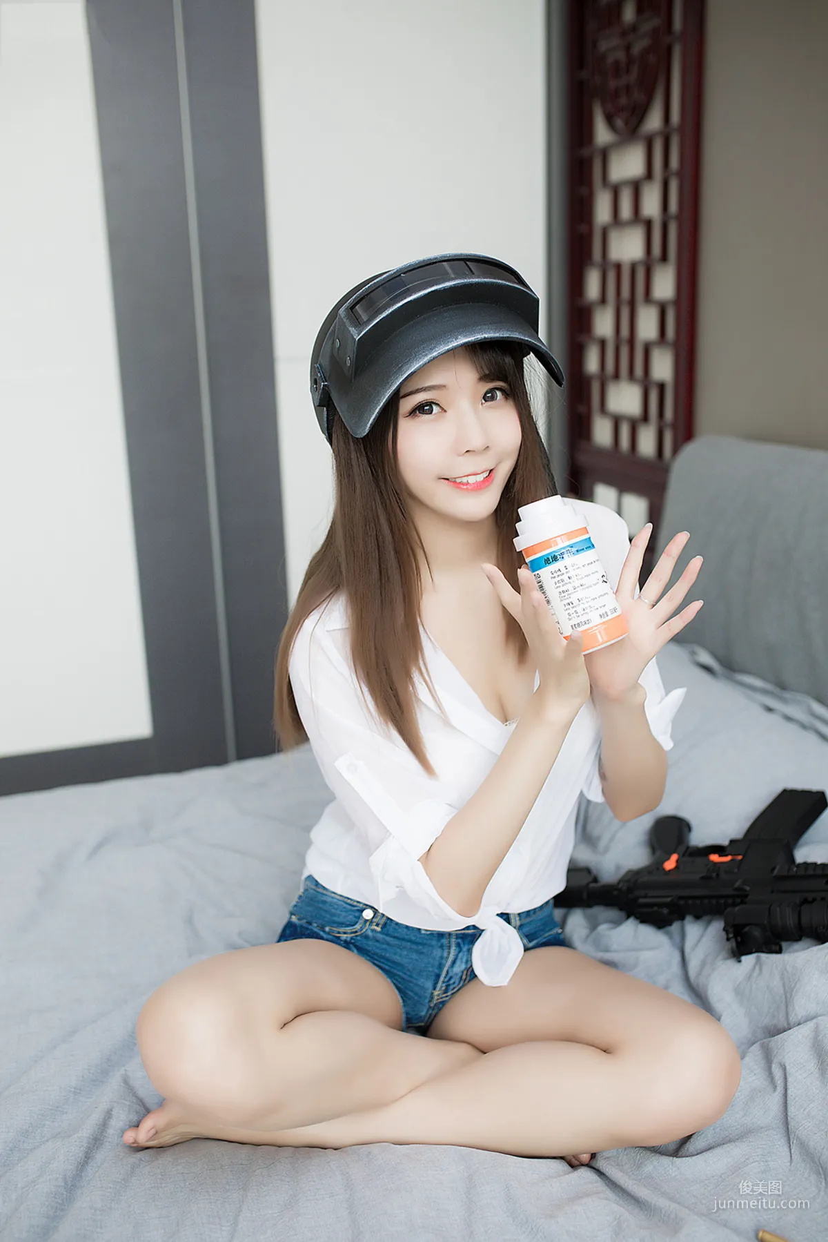 [风之领域] NO.102 吃鸡美少女 写真集6