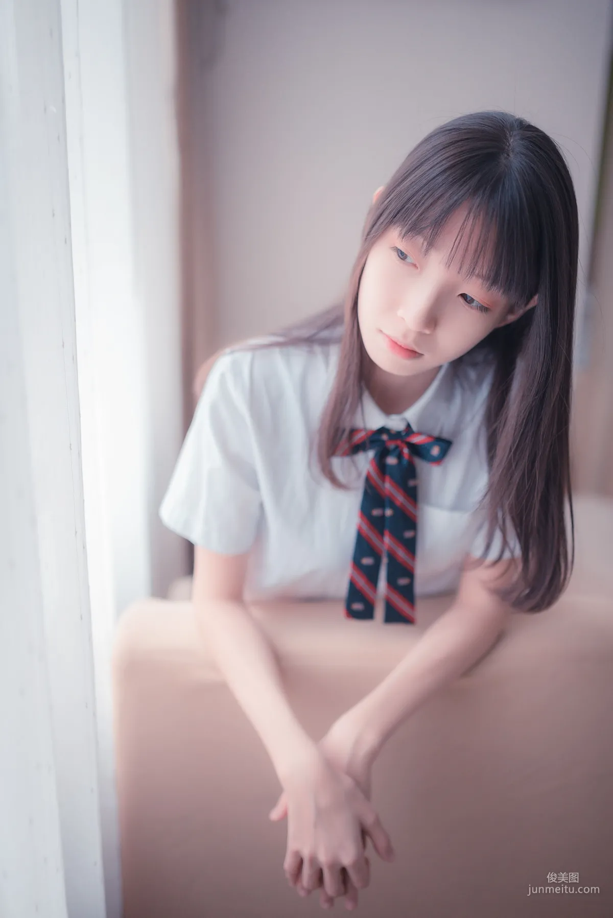 [風之領域] NO.004 鄰家白絲清新女孩 寫真集 35