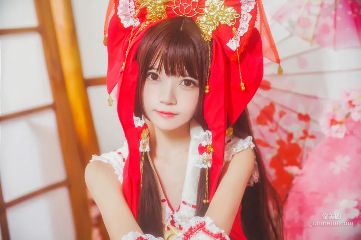 桜桃喵《靈夢 新年快樂》 [蘿莉COS] 寫真集 14