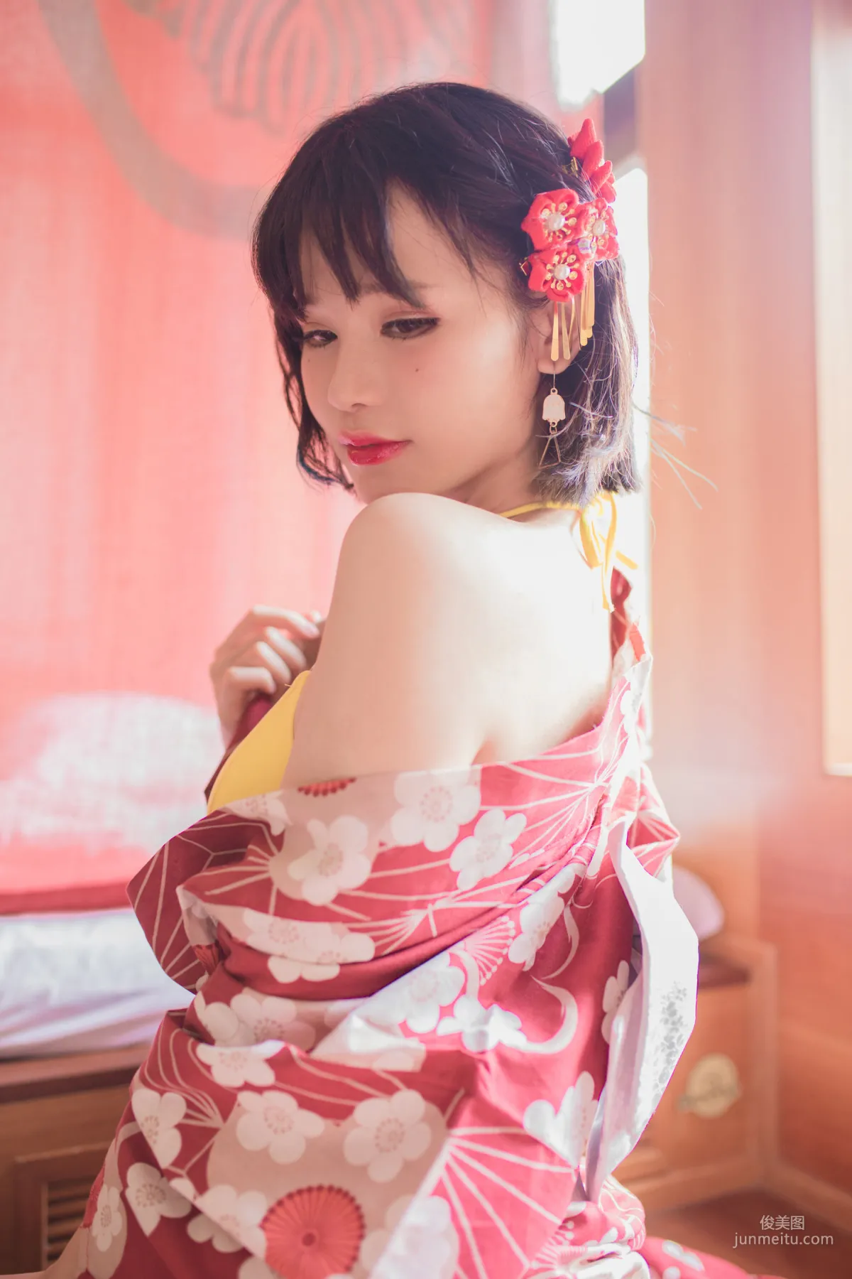 Yoko宅夏《妹湯物語(和服)》 [蘿莉COS] 寫真集 9