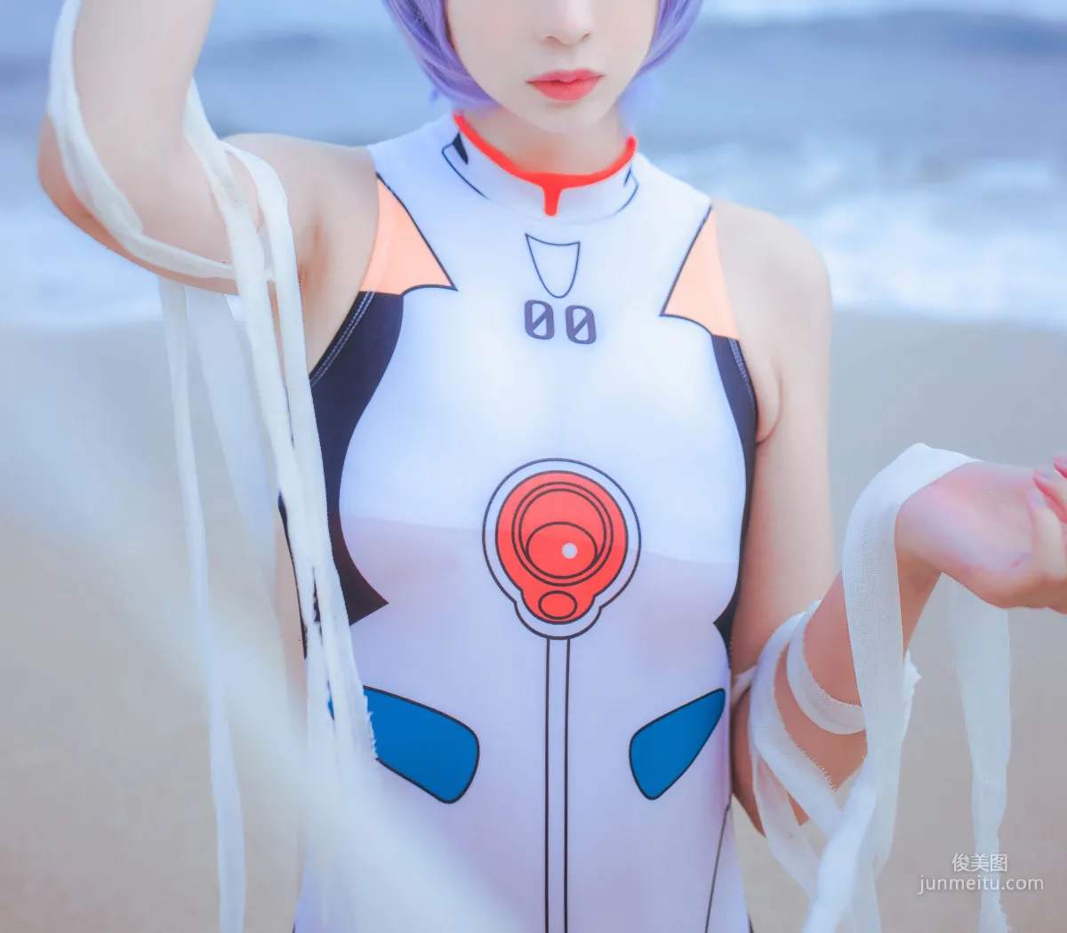 瘋貓ss《泳裝淩波女神》 [蘿莉COS] 寫真集 26