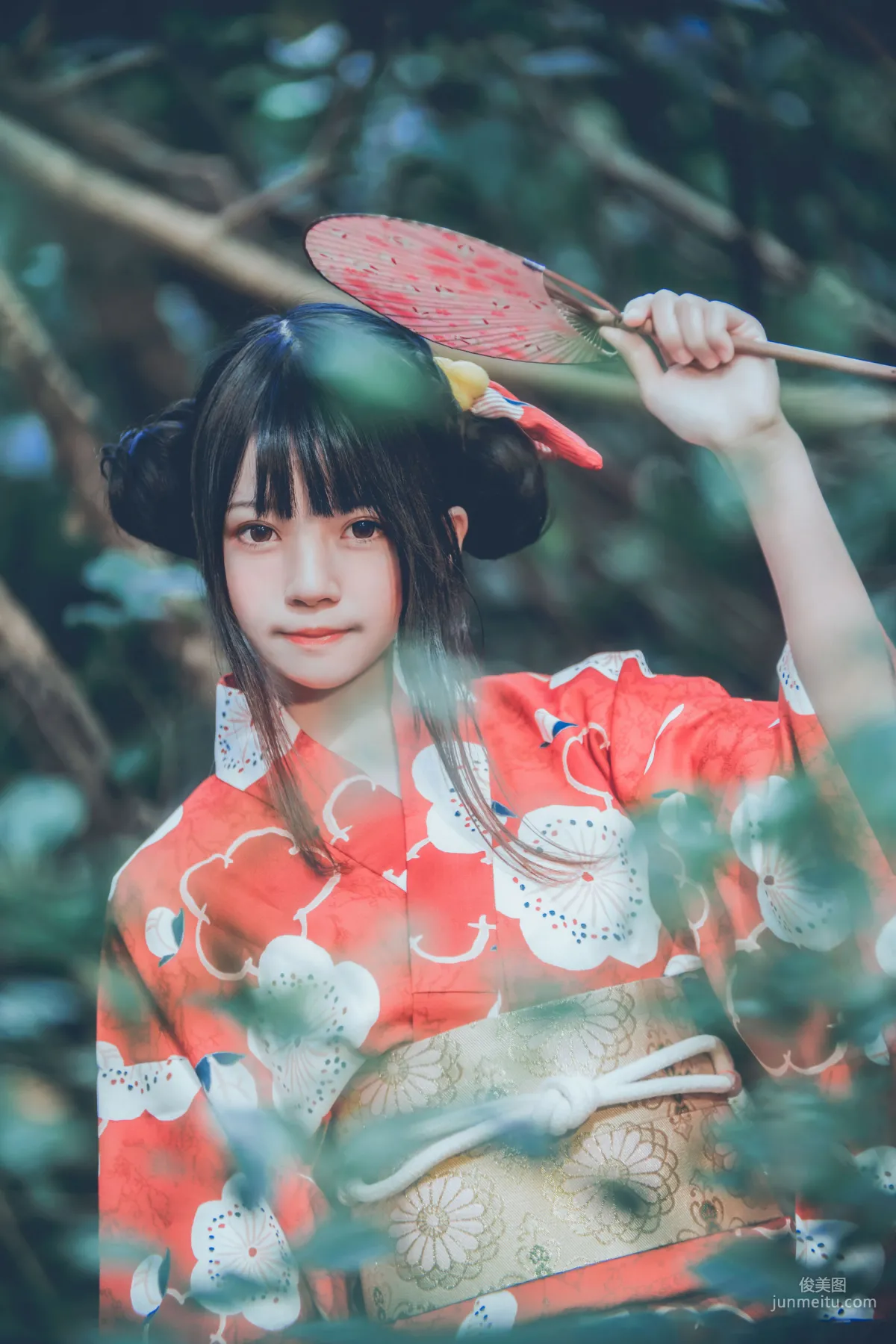 桜桃喵《夏日祭》 [蘿莉COS] 寫真集 53