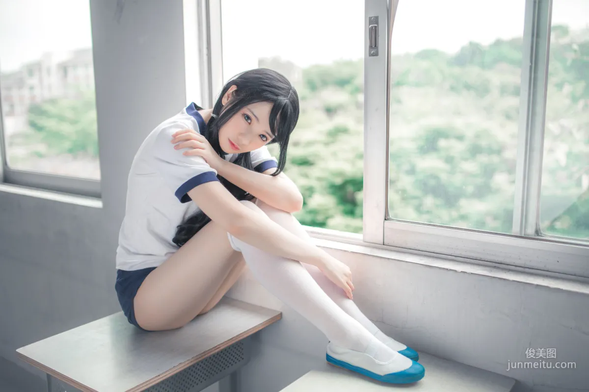 瘋貓ss《體操服白絲》 [蘿莉COS] 寫真集 8