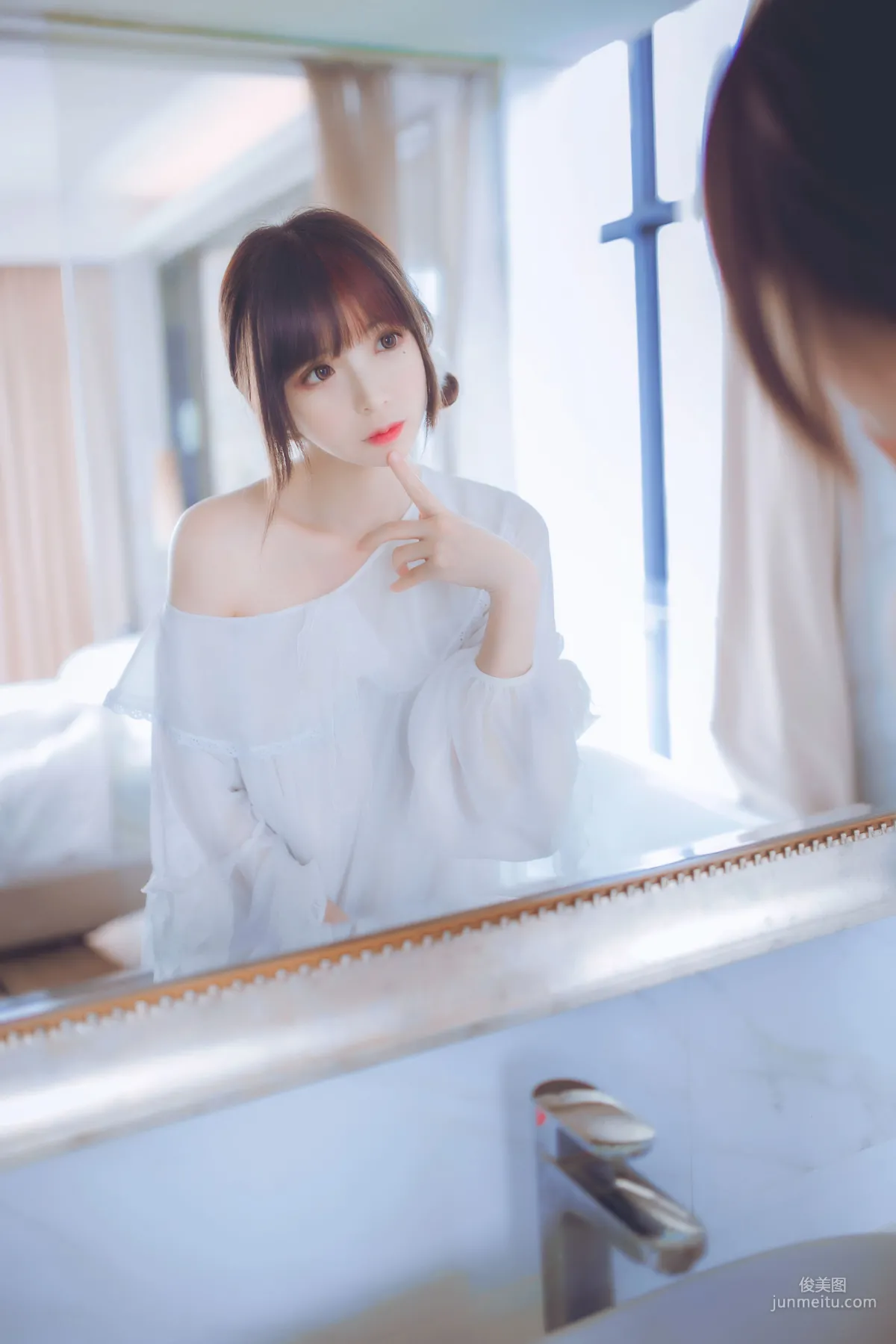 瘋貓ss《睡衣與浴室的水手服》 [蘿莉COS] 寫真集 24