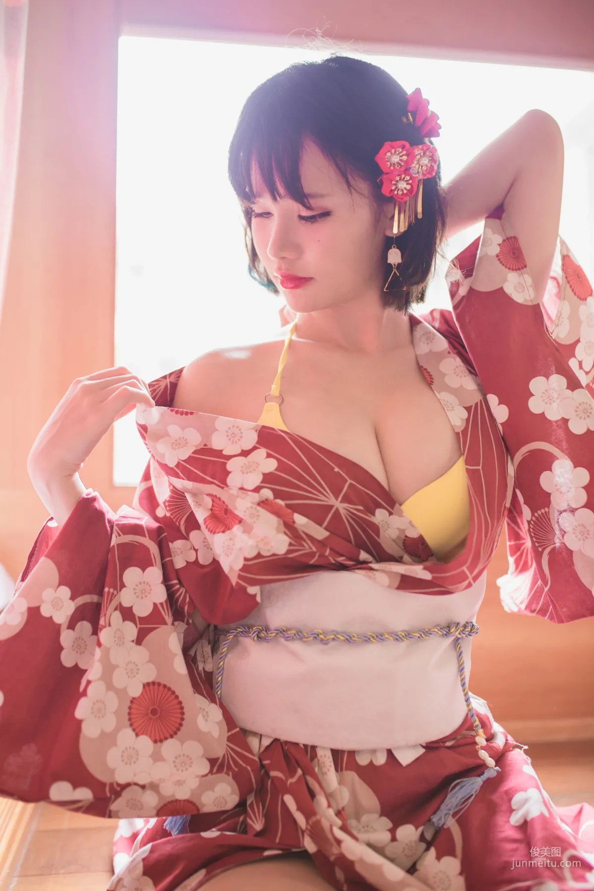 Yoko宅夏《妹湯物語(和服)》 [蘿莉COS] 寫真集 12