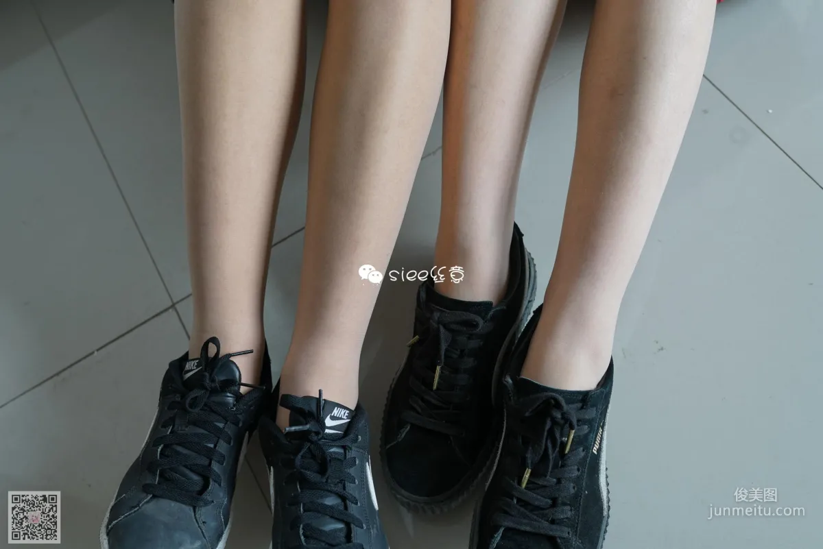 [SIEE] No.283 Jing Jing & Su Su, Besties' Thin Stockings Photo Set photo 20