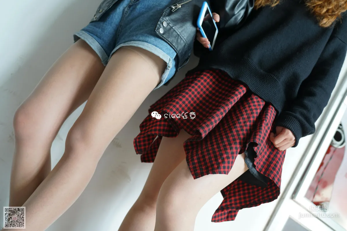 [SIEE] No.283 Jing Jing & Su Su, Besties' Thin Stockings Photo Set photo 48