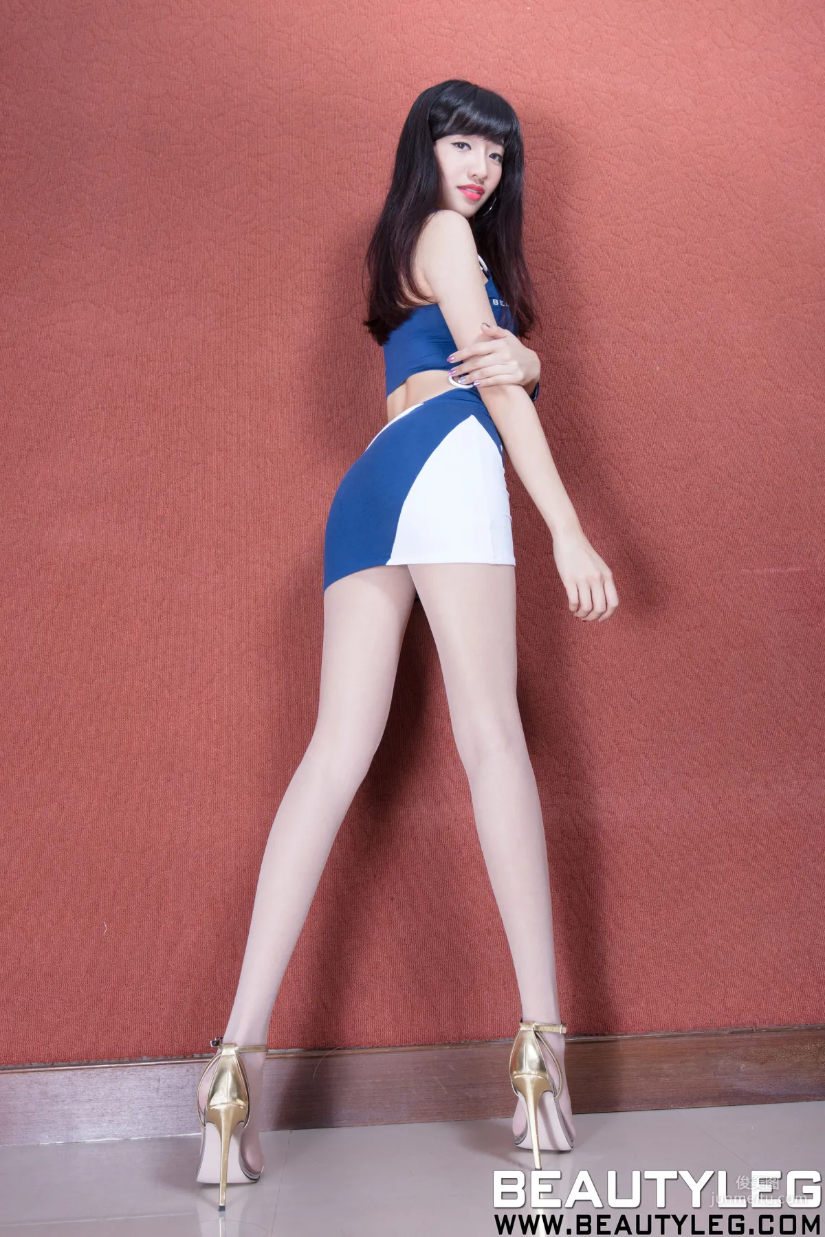 腿模Celia《包臀制服+黑絲OL美腿》 [Beautyleg] No.1784 寫真集 12