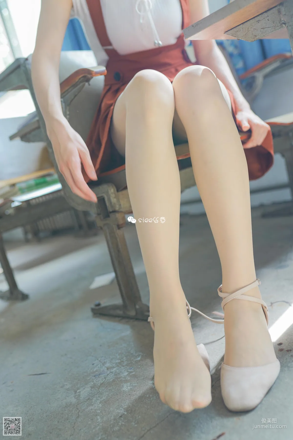 [丝意SIEE] No.306 蓓蓓 《学姐，炎炎夏日》 写真集8