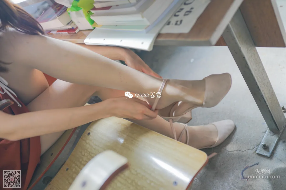 [丝意SIEE] No.306 蓓蓓 《学姐，炎炎夏日》 写真集41