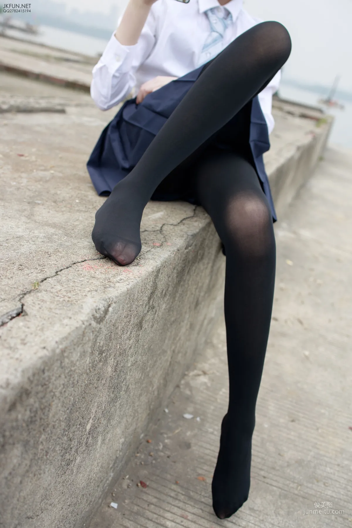 Aika《日系黑丝》 [森萝财团] JKFUN-006 写真集136
