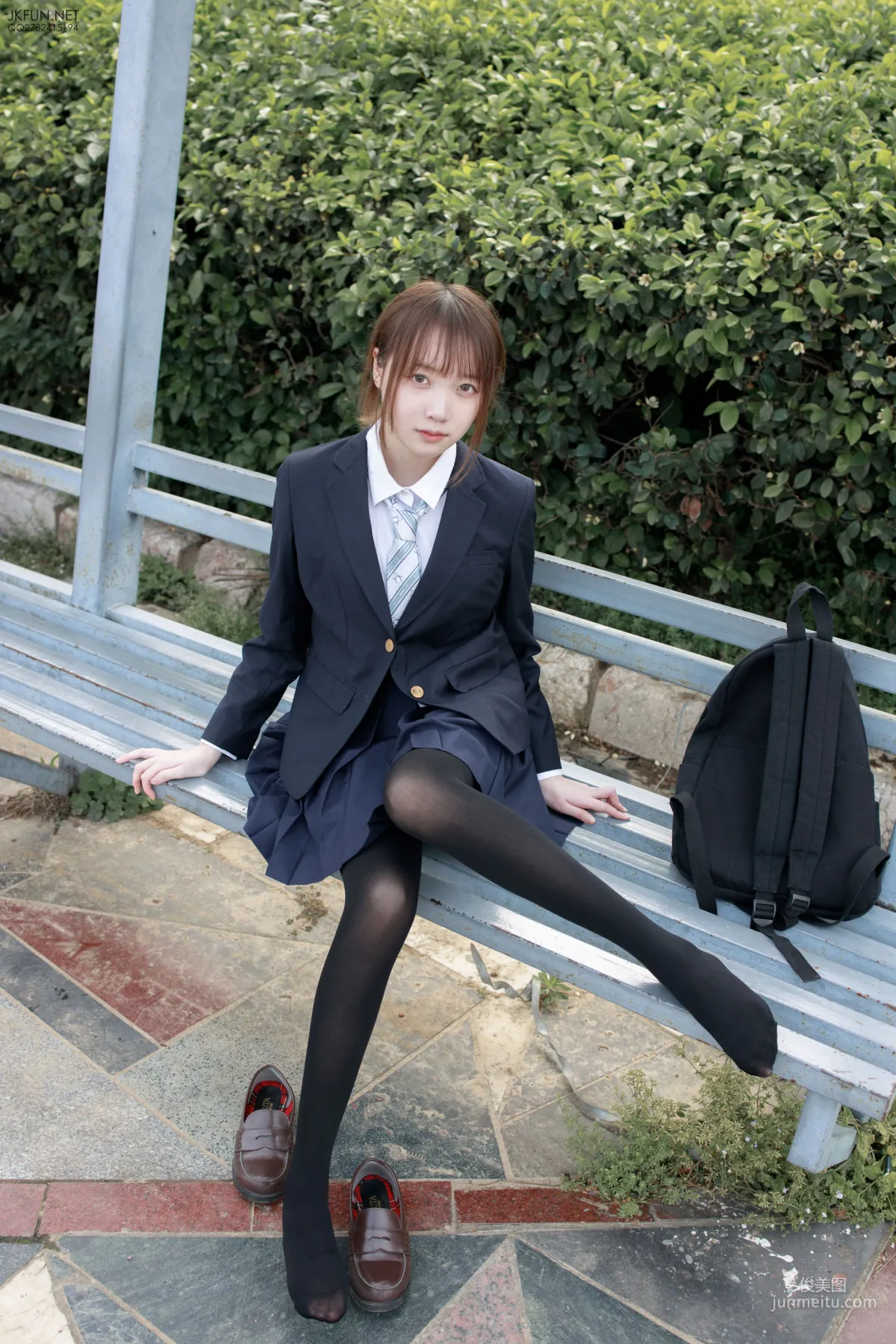 Aika《日系黑丝》 [森萝财团] JKFUN-006 写真集109