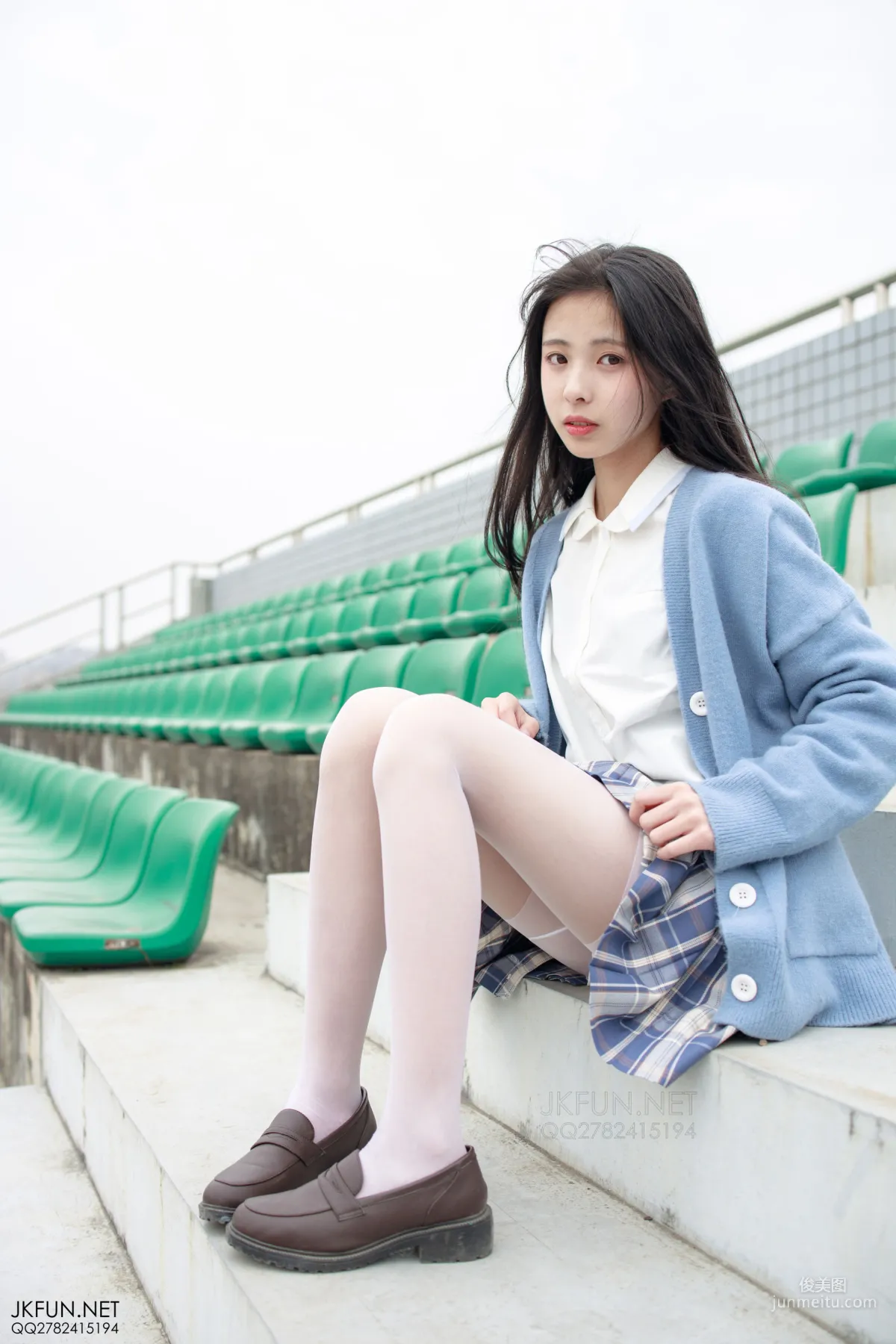 甜米《春遊》 [森蘿财團] JKFUN-003 蘿莉絲襪寫真集 65