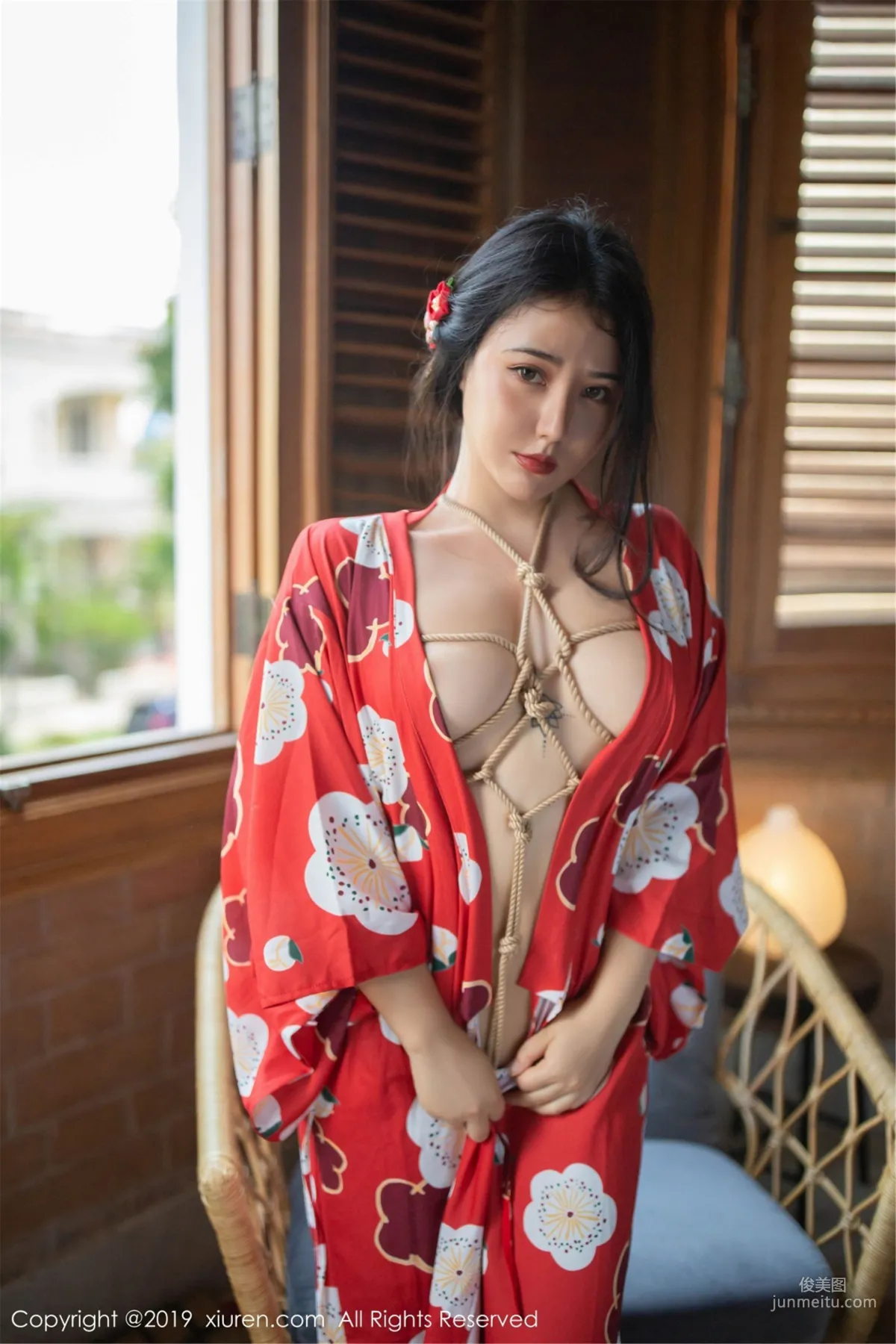 Manuela Ma Luna, Charming Kimono and Passionate Bondage [XiuRen] No.1492 Photo Set photo 26