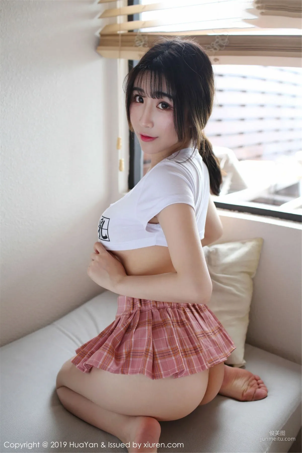 Fei Yueying Cherry "Baby Face and Big Bust + Ultra Short Skirt Set" [Hana no Kao] Vol.068 Photo Set photo 13